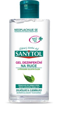 Sanytol dezinfekční gel 75ml - Kosmetika Hygiena a ochrana pro ruce Dezinfekce